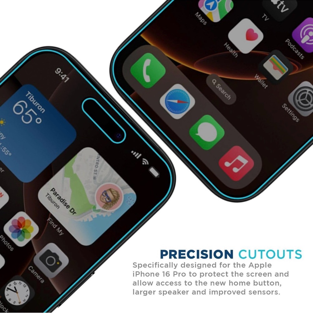 Screen Protector for iPhone 16 Pro - Picture 4 of 7